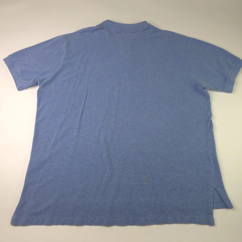 Polo by Ralph Lauren Mens Polo Shirt Size XXL Blue Sky Pony Casual Short Sleeve